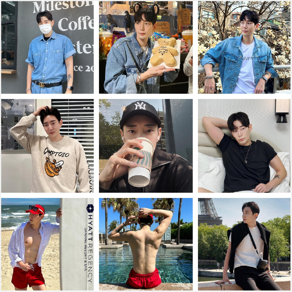 (编号sg06)  #韩国  鲜肉帅哥  日常分享 穿搭  旅游  运动健身  腹肌    643张照片65个视频  #带博主ig